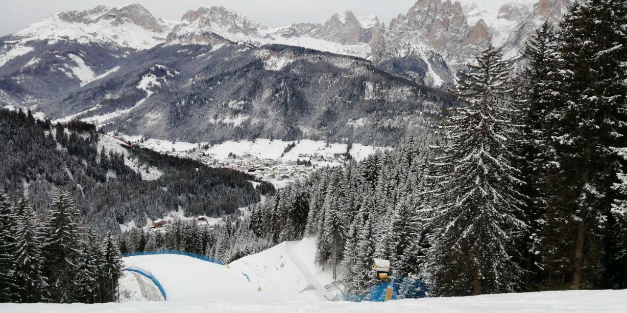 Casamau Trilo Apartment Campitello di Fassa Luaran gambar